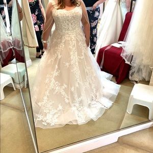 Gorgeous Plus Size Wedding dress